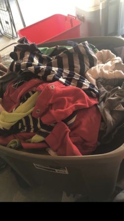 Baby boy clothes all the box or each