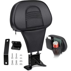 Rider Backrest with Storage Bag