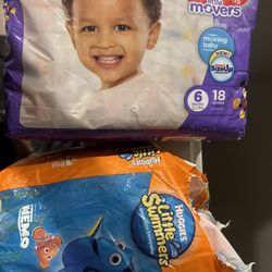 Huggies Diapers/Swimmers