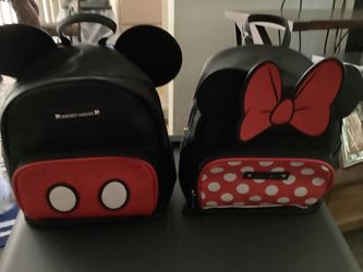 Disney Mickey and Minnie Backpacks