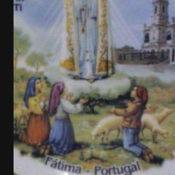 New Our Lady Of Fatima Plate From Portugal