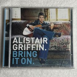 Alistair Griffin Bring It On CD 2003 Pop Album Universal Music Original EU Press