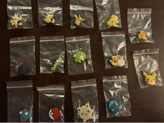 Pokémon Croc Charms