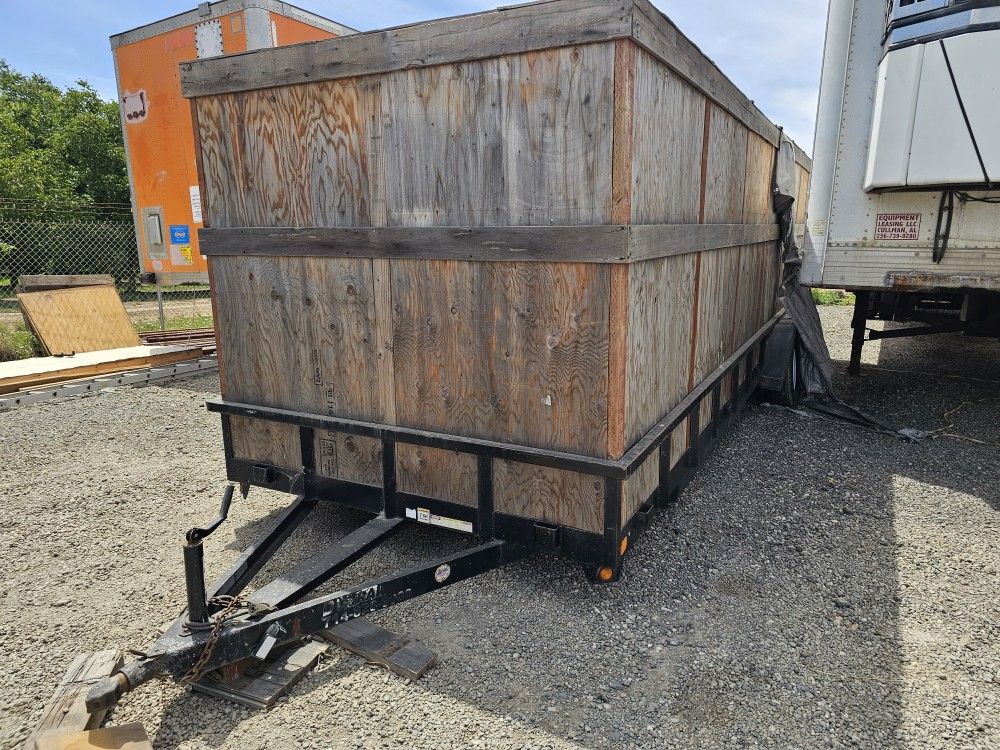 Enclosed Custom Trailer 24 Ft