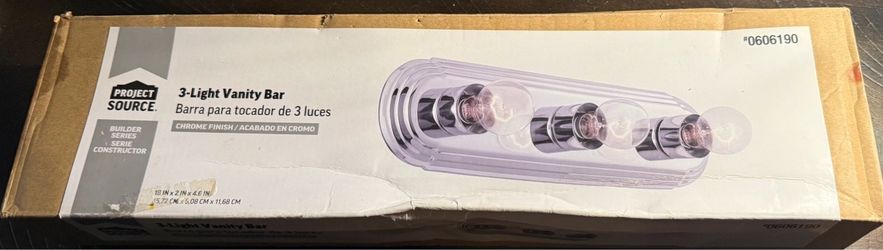 Harbor Breeze 3-Light Vanity Bar Light Fixture