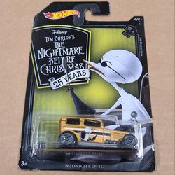 Hot Wheels The Nightmare Before Christmas MIDNIGHT OTTO 
