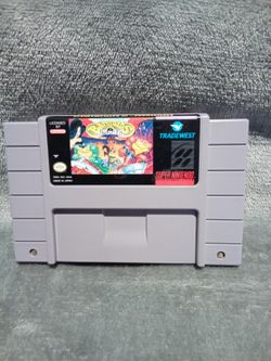 Super Nintendo Battletoads In Battlemaniacs Game