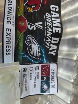 Cardinals vs Eagles tickets