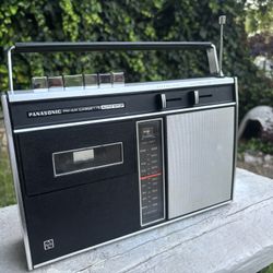 Panasonic Portable Radio Cassette Player 