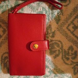 Coach Red Wallet 