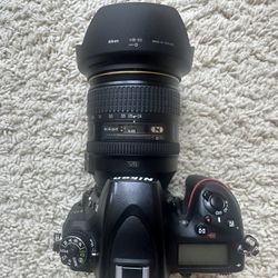 Nikon D750 FX-format DSLR with 24-120mm f4