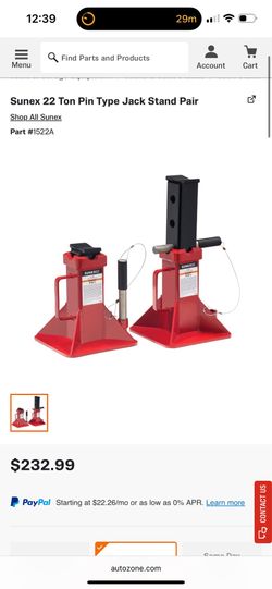 Jack Stand Pair