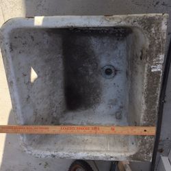 Cast Iron Porcelain Sink