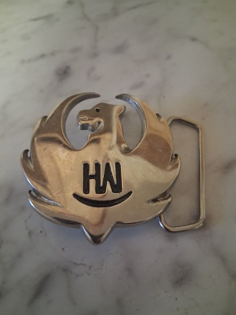 Vintage Hank Williams Jr. Belt Buckle