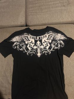 Affliction graphic tee shirt
