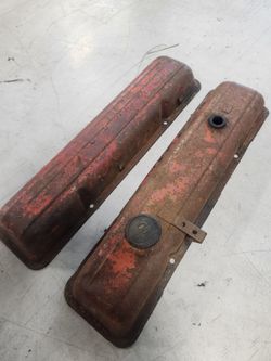 Vintage Chevrolet Script Valve Cover