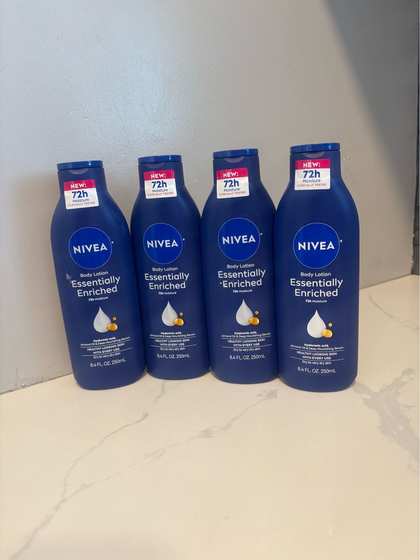 Nivea lotion, 4x$10