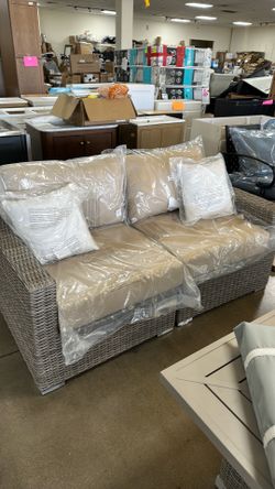 Patio love seat couch
