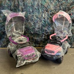  NewPush Handle Jeep With Umbrella And Music