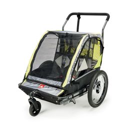 Sports Deluxe 2-Child Bicycle Trailer & Strolle