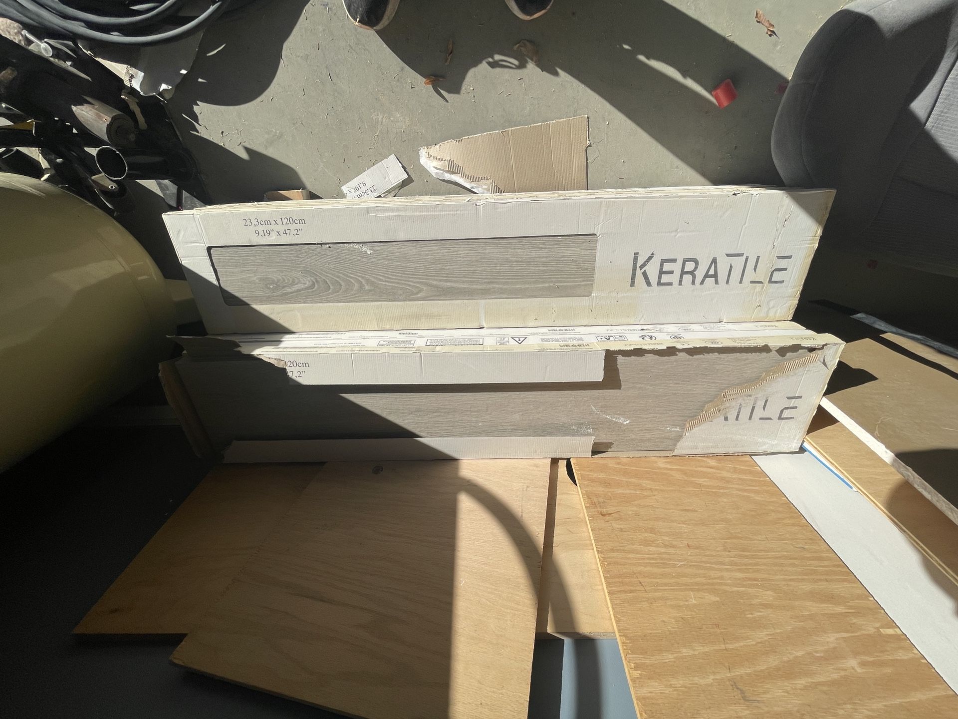 Keratile 9.19 Inches X 47.2 Inches 168 Sq Ft