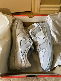 Nike Dunk Low Pure Platinum/Wolf Grey/white 9 Mens