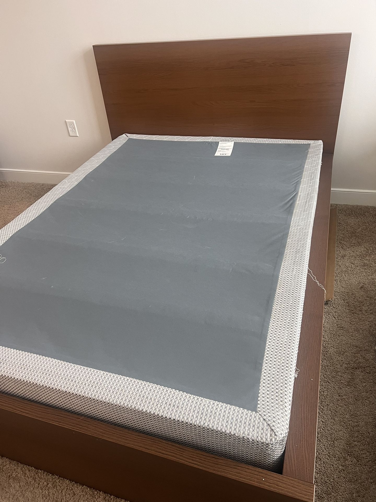 Full Sized Bed Frame With Storage