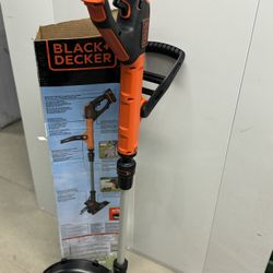 BLACK+DECKER 40V MAX Cordless Battery Powered 2-in-1 String Trimmer & Lawn Edger 