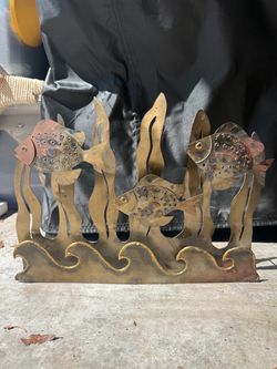 Metal frame art