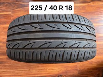 225 / 40 R 18 (1) TIRE ZETA