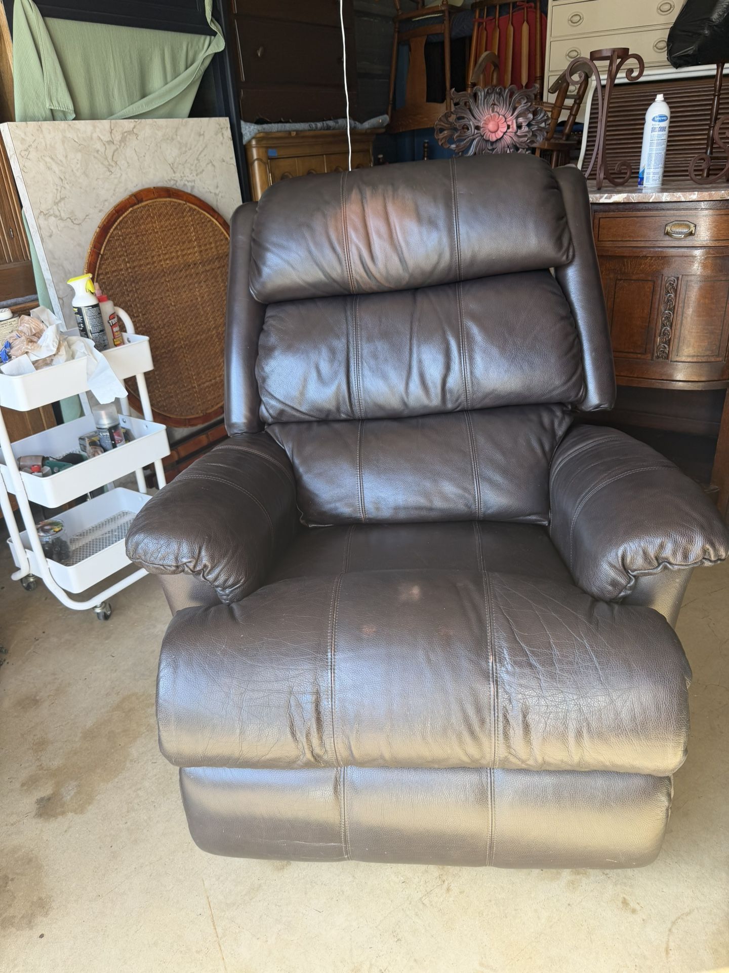 Leather Recliner Chair