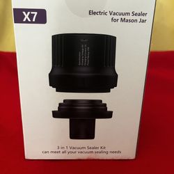 Electric Vacuum Sealer For Mason Jars
