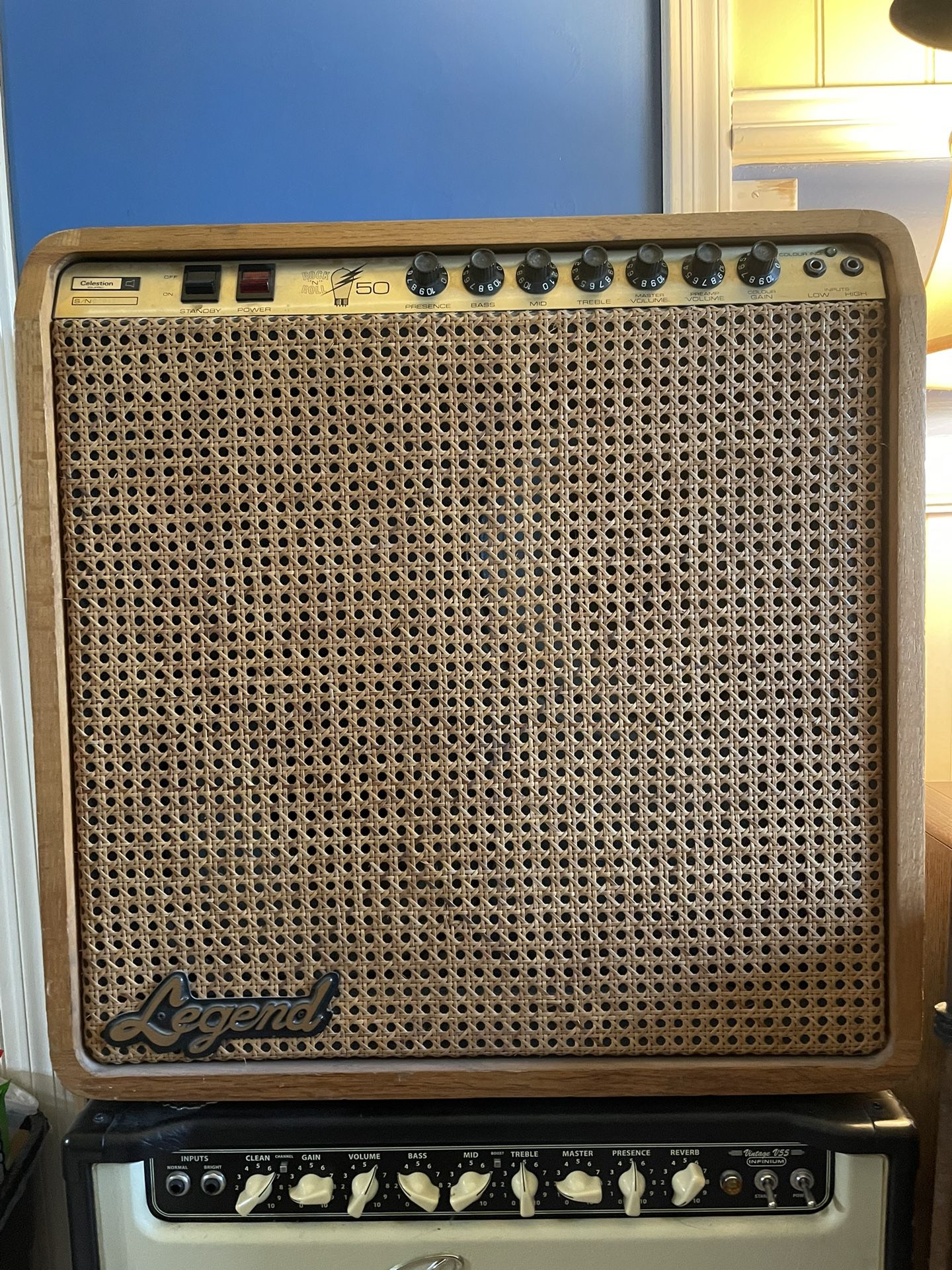 Extremely Rare Legend Rock N Roll 50 Watt Amplifier