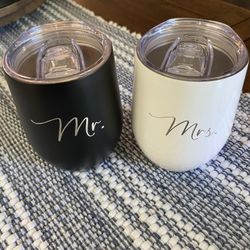 Mr & Mrs Insulated Tumblers