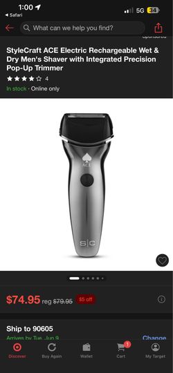 Style craft electric shaver