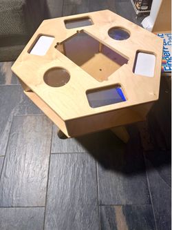 Preschool Classroom Science Table
