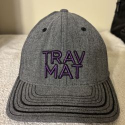Tray May Hat Color Grey  Size 7. 1/8 