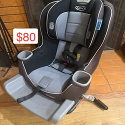 Graco Car Seat 10 Position Extend2fit Convertible Black Gotham