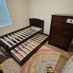 Super Deal Twin Bed, Trundle & Chest $599 NO MATT