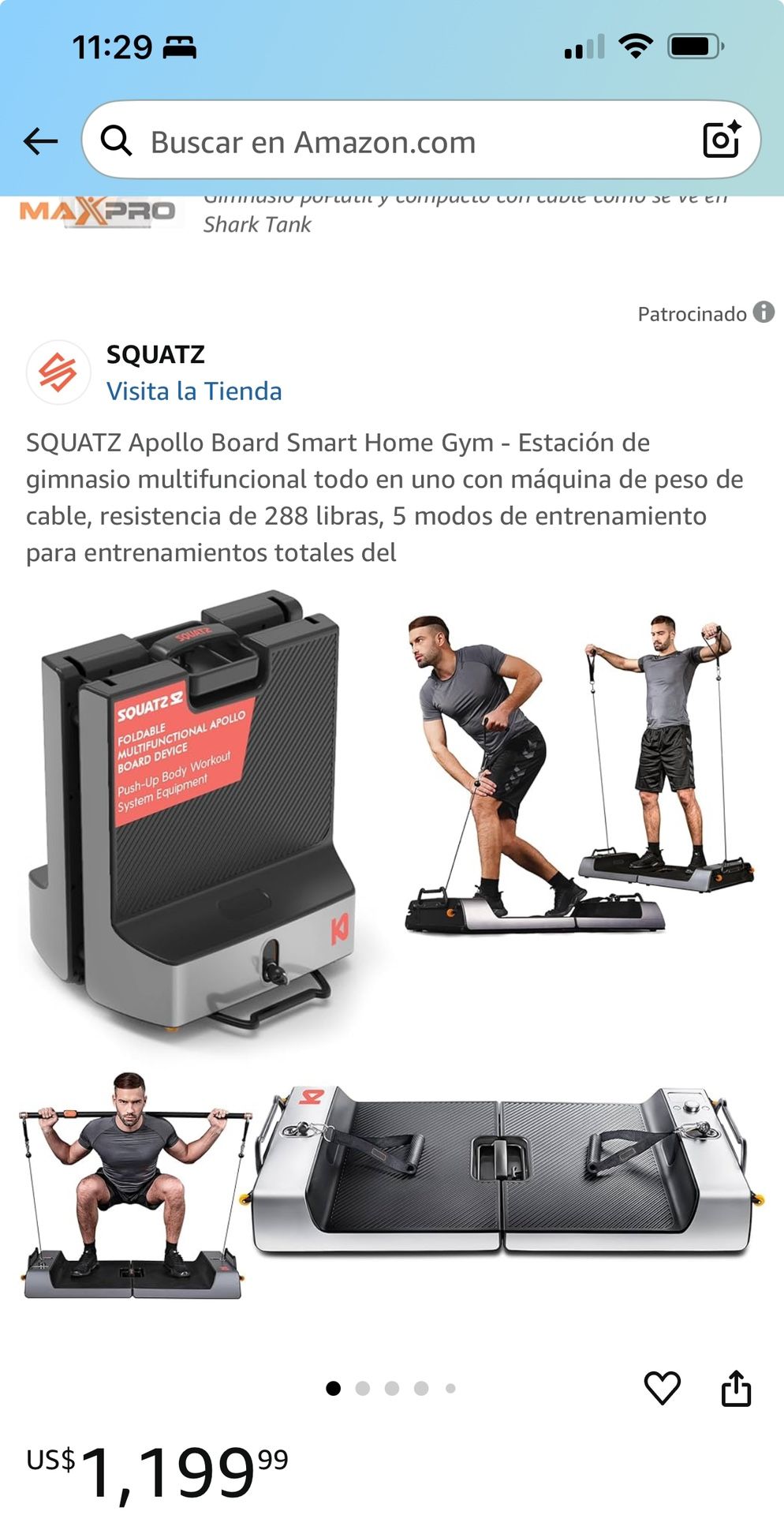 SQUATZ Apollo Board Il Smart Home Gym