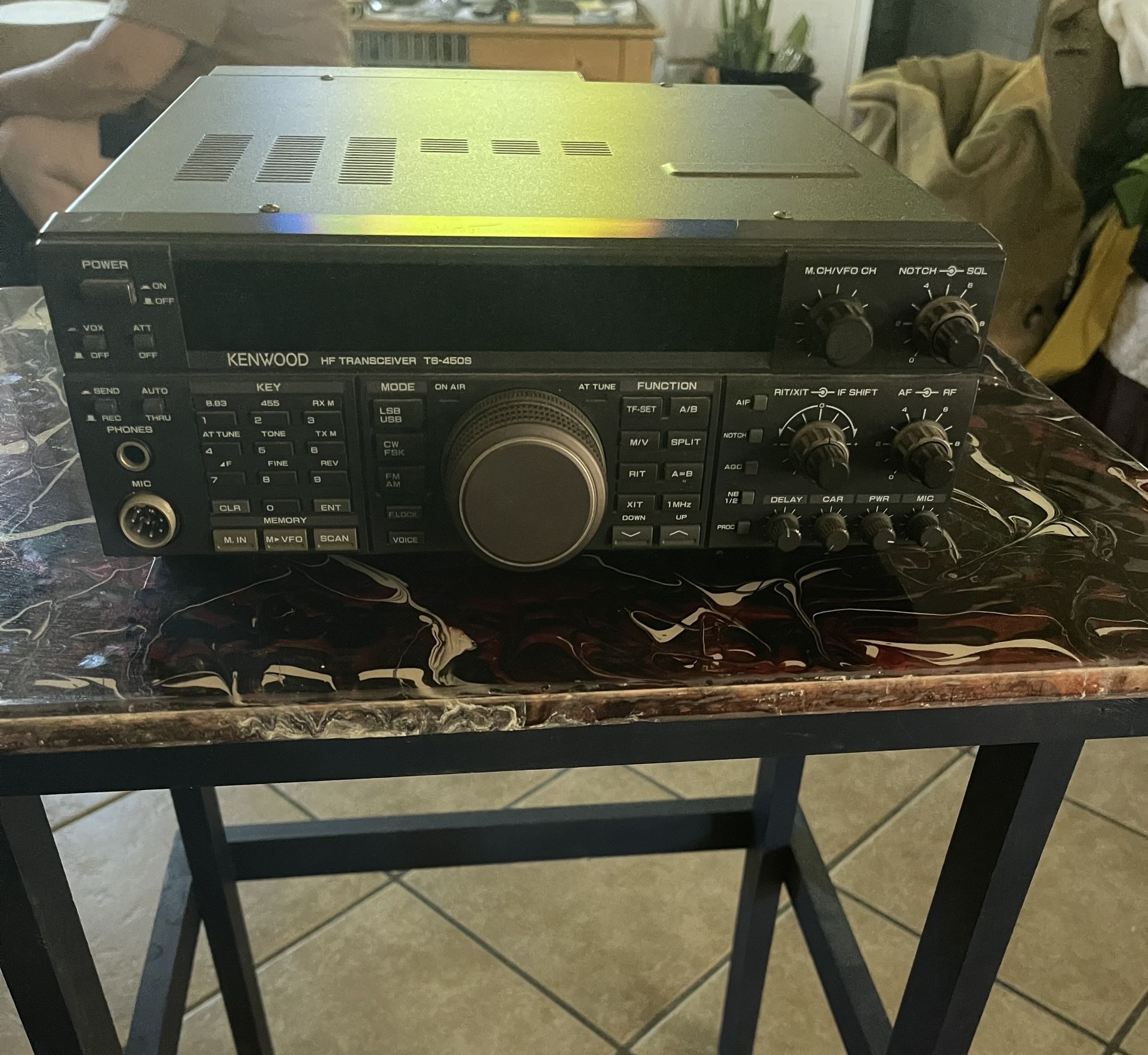 Kenwood TS-450S HF ham radio transceiver