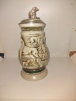 Great Dogs Of The Outdoors Beer Stein