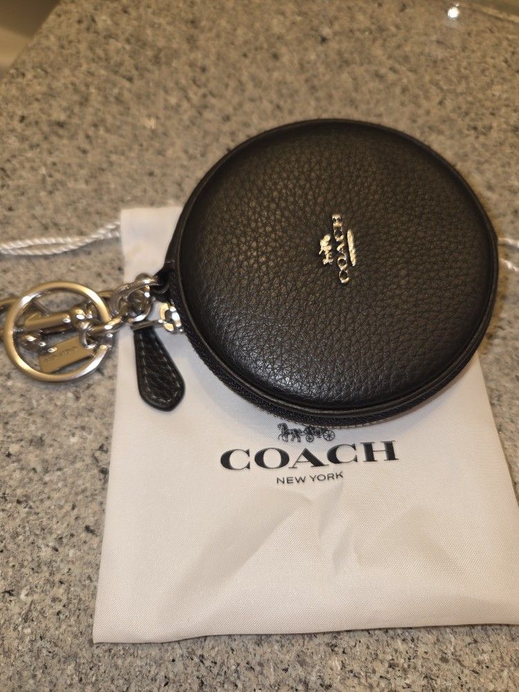 Coach Circular Coin Bag Charm