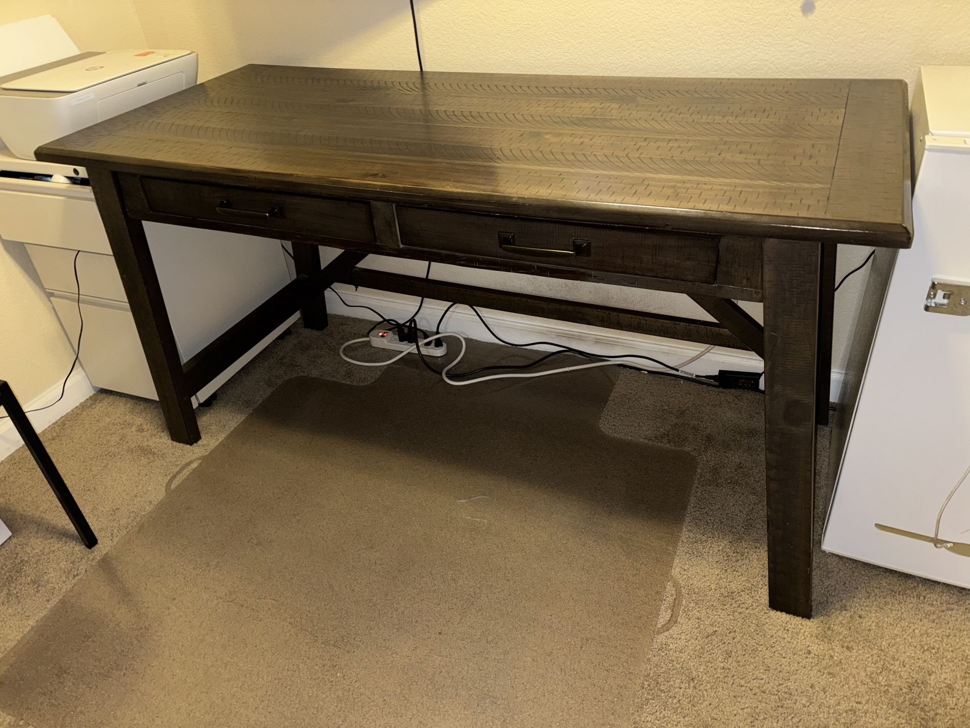 Desk Table Solid Wood