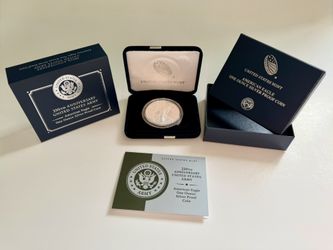 250th Anniversary U.S. Army American Eagle One Ounce Silver Proof Coin - IN HAND