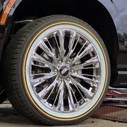 22” Wheels With Vogue Tires 