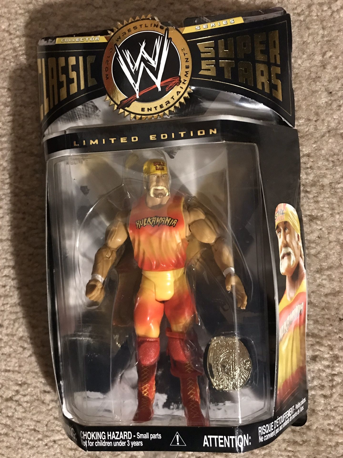 Hulk Hogan WWE action figure