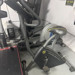 gold's gym powerspin 210 u upright exercise bike for sale