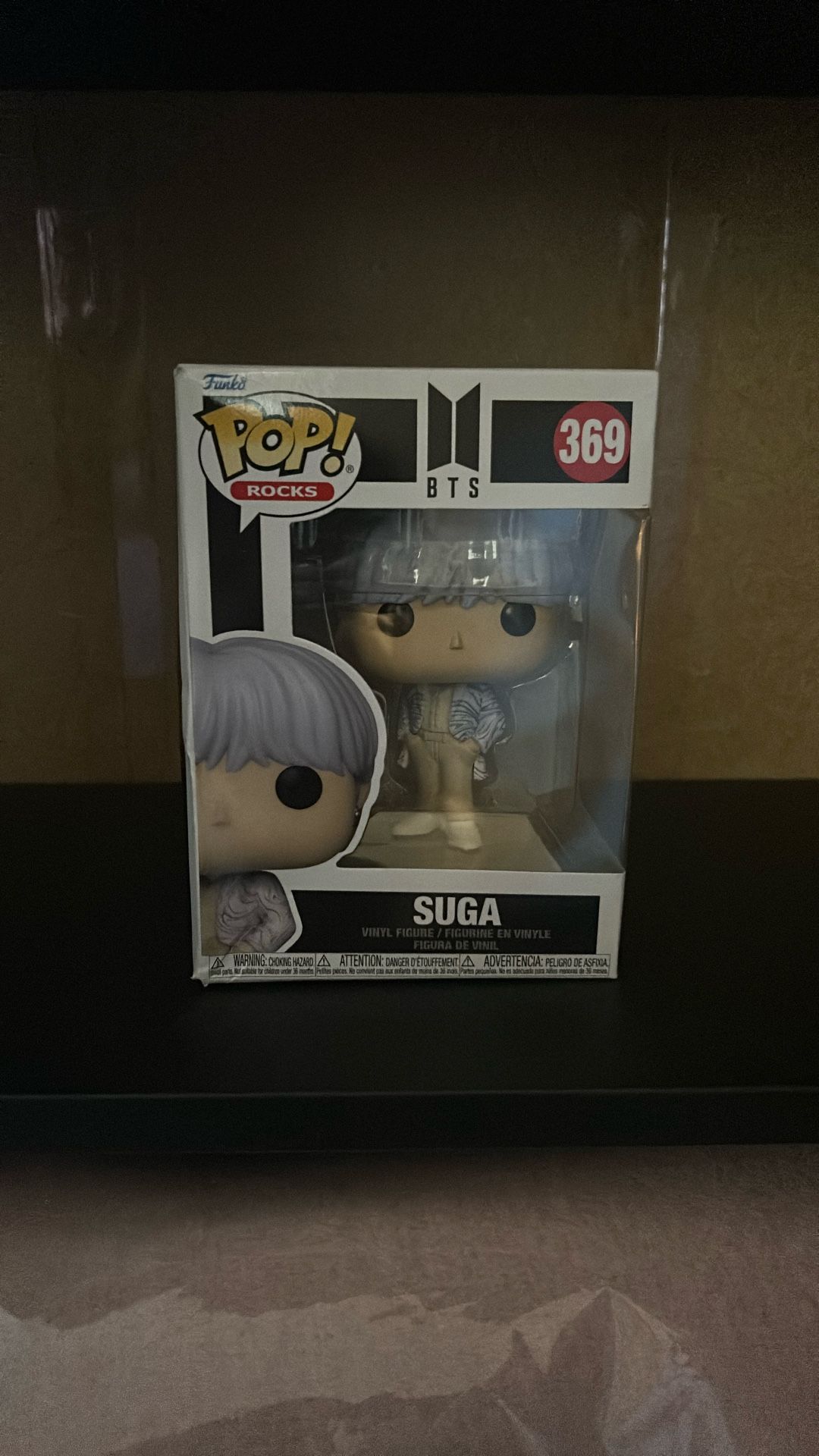 Funko Pop Rocks BTS Suga 369