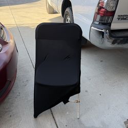 Black Chair Covers for Party